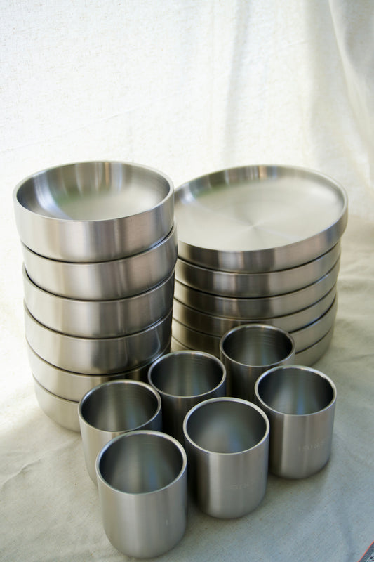 Pure Stainless Steel Complete Set