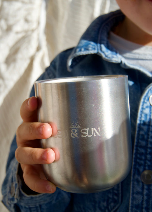 Leo and Sun stainless steel cups