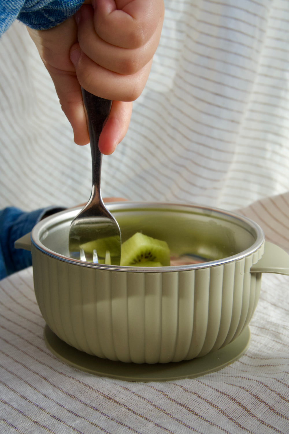 Stainless Steel Suction Bowls, view 2