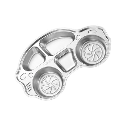 Stainless Steel Kids Car Plate Set (2-Pack)