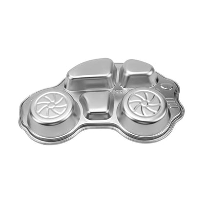 Stainless Steel Kids Car Plate Set (2-Pack)