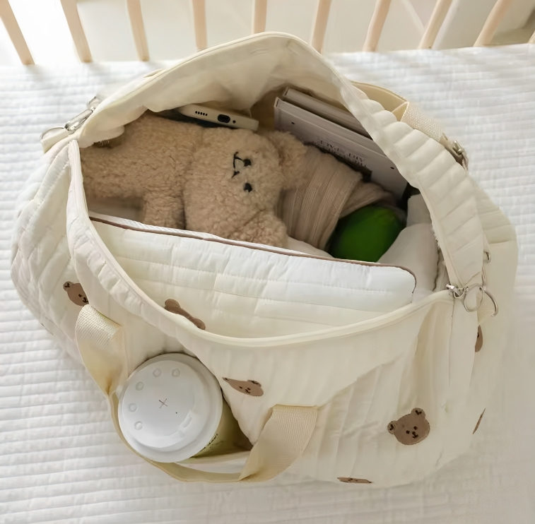 Cotton Bear Tote Bag