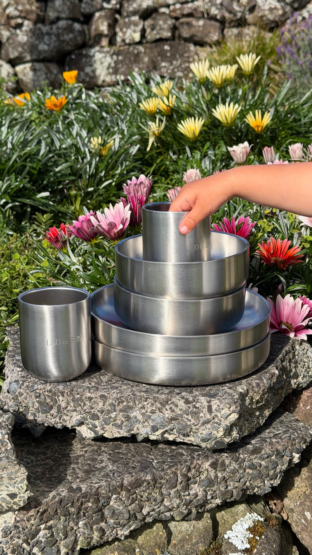 Pure Stainless Steel Duo Set