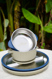 Leo & Sun Stainless Steel Suction Bowl 5