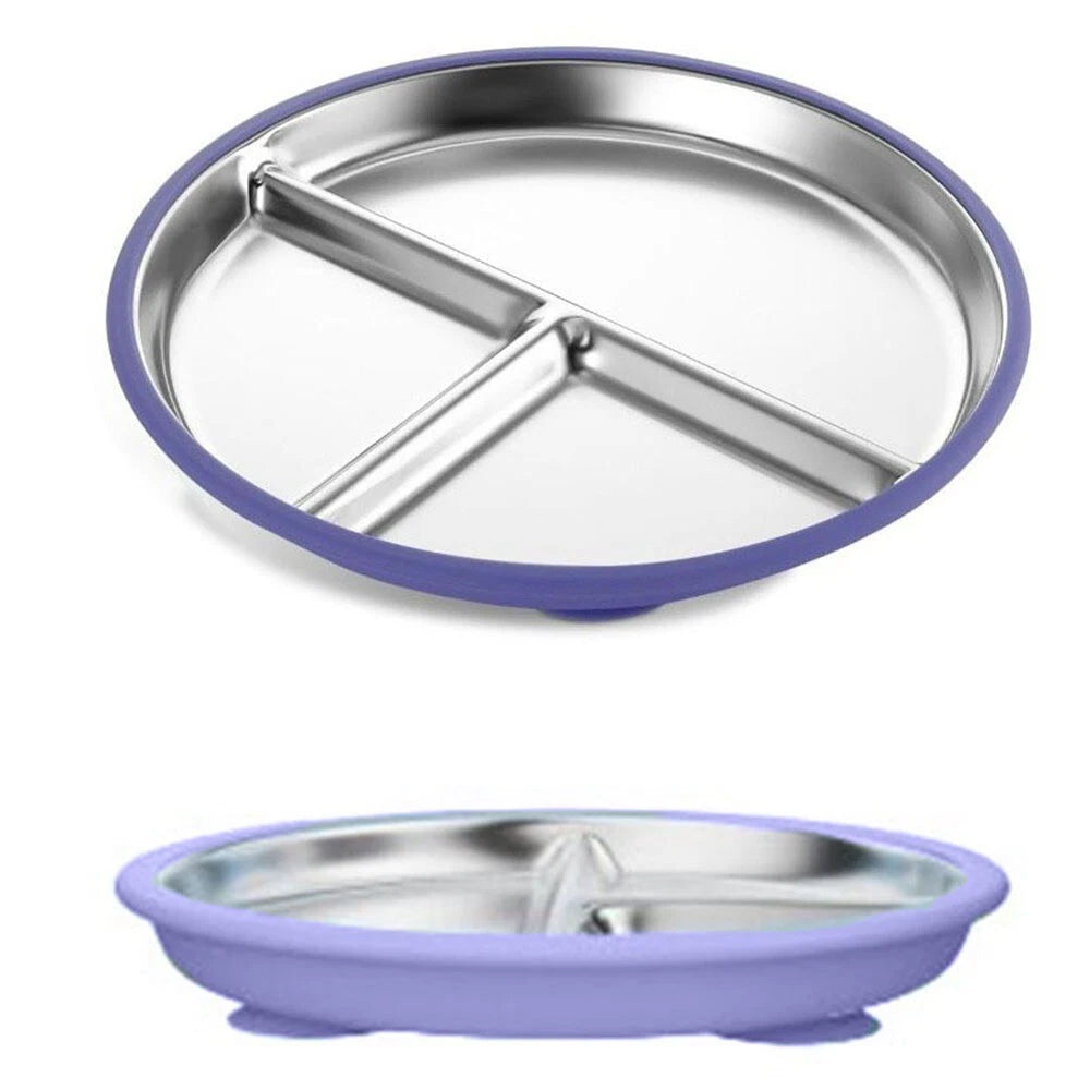 Kids Stainless Steel Suction Plate